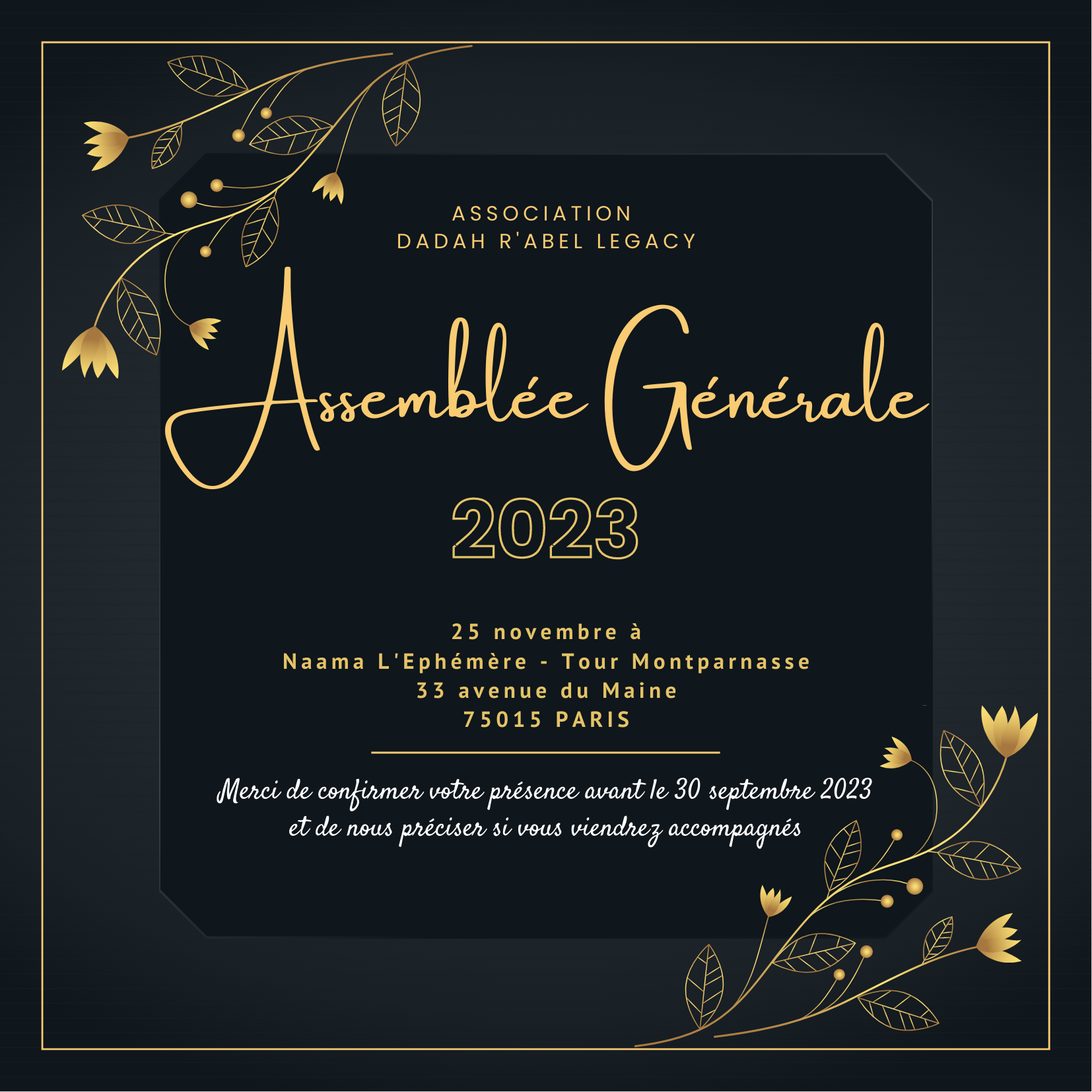 Coupon invitation ag 2023